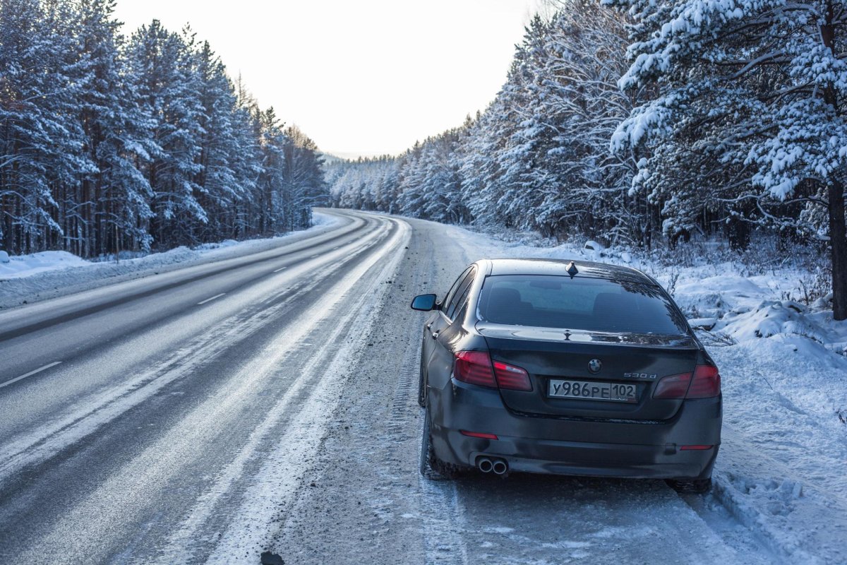 М5 Челябинск зима