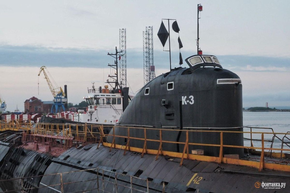 Подводная лодка к-3 Ленинский комсомол