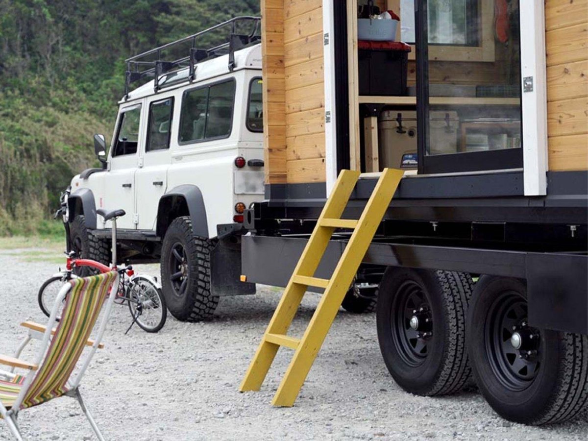 Целые кварталы кемперов в Японии