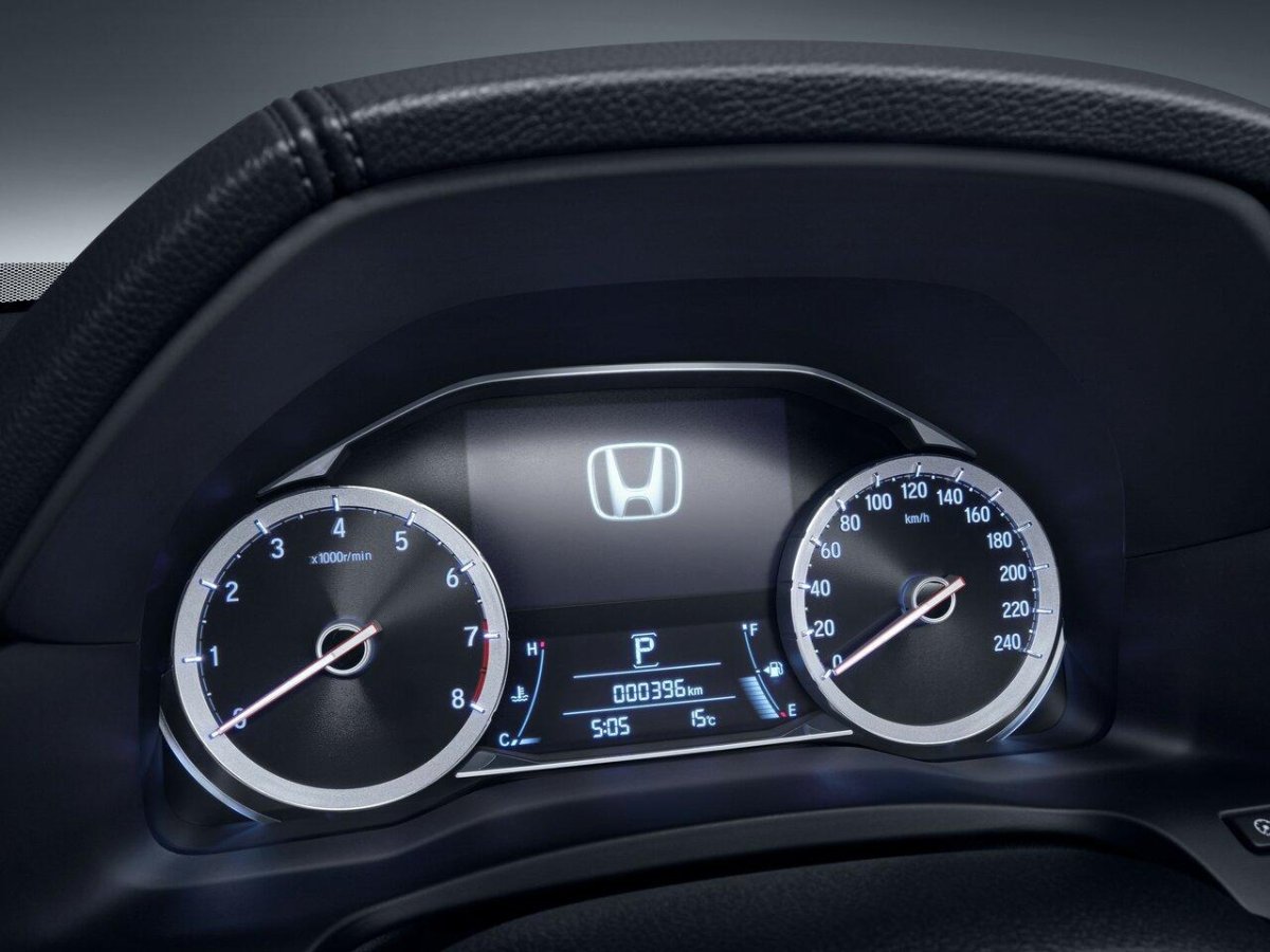 Honda CRV 2017 приборная панель