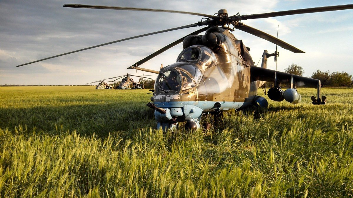 Вертолет "ми-24а"