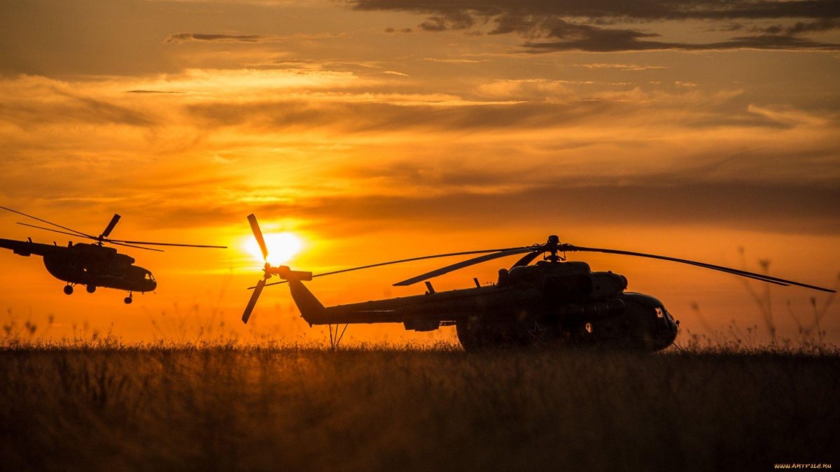 Вертолеты ми 8 фон