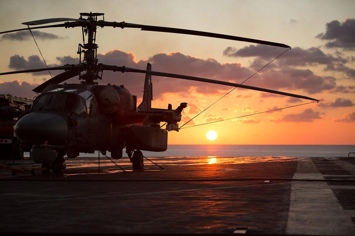 Вертолет ка-52 "Аллигатор"