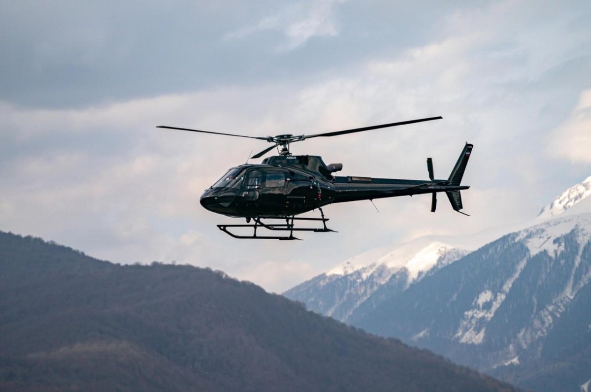 Вертолет Сочи красная Поляна