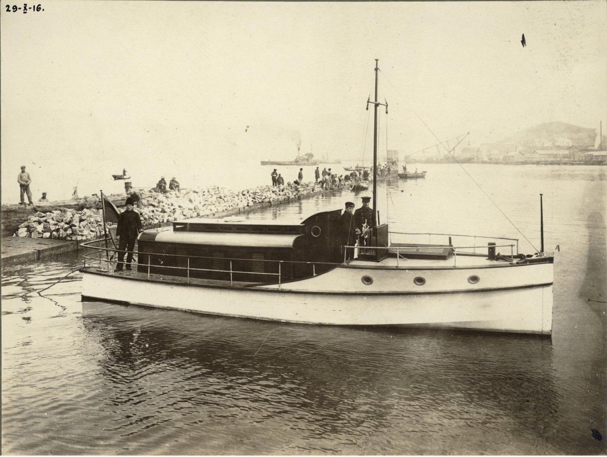 Моторный катер Чайка 1911