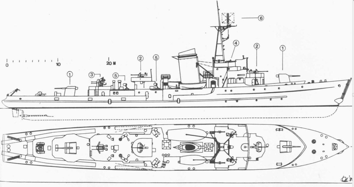 Тральщик Тип 1943 тральщик м