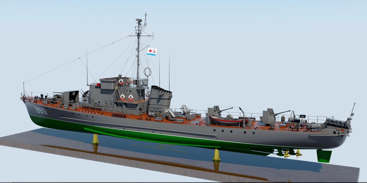 Бронированный морской охотник БМО