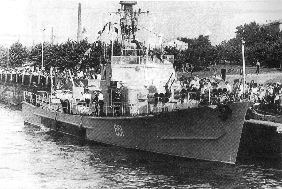 Противолодочный катер пр. 201м