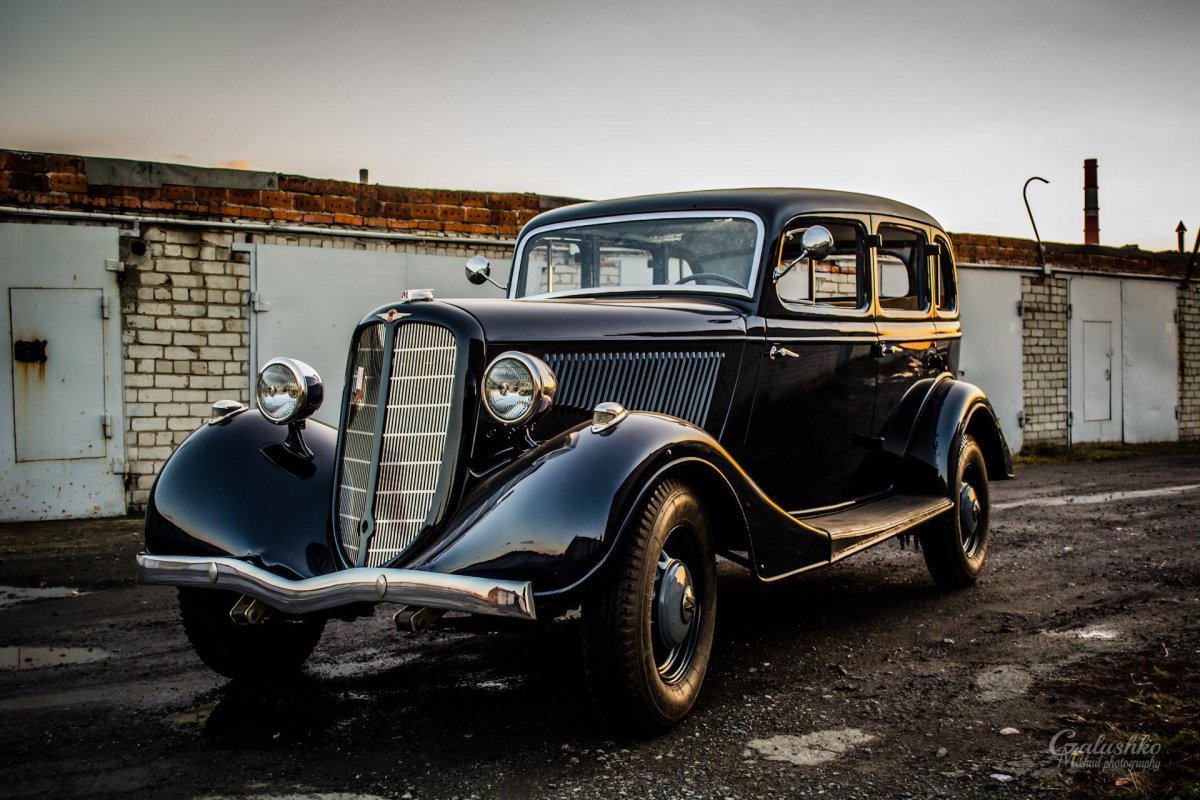 ГАЗ м1 и Форд