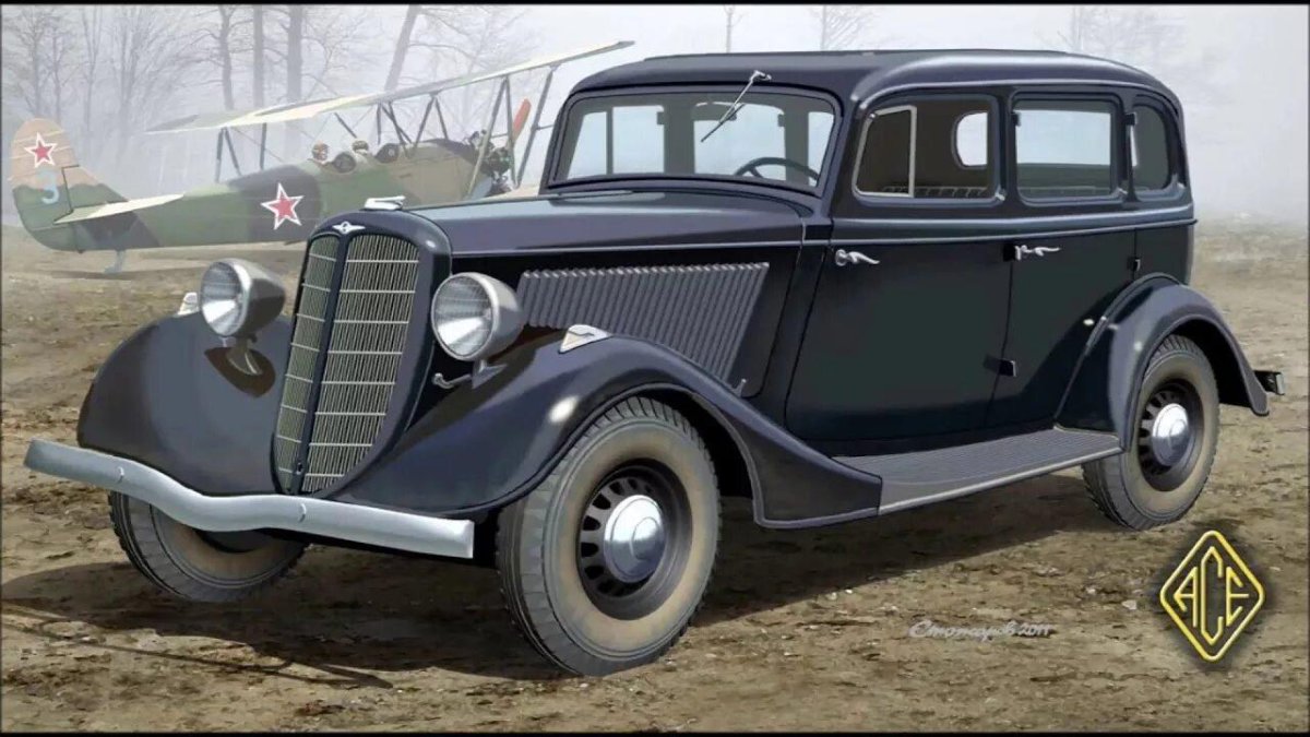 ГАЗ м1 эмка 1930