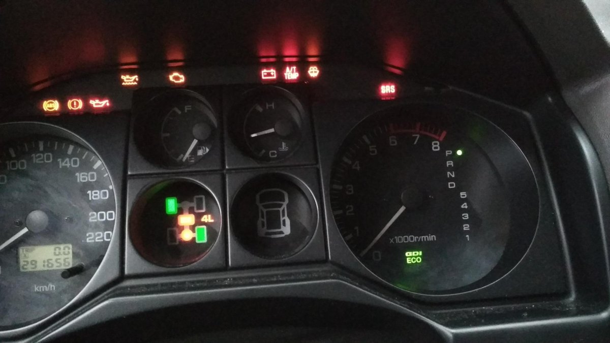 Панель приборов Паджеро 2 дизель