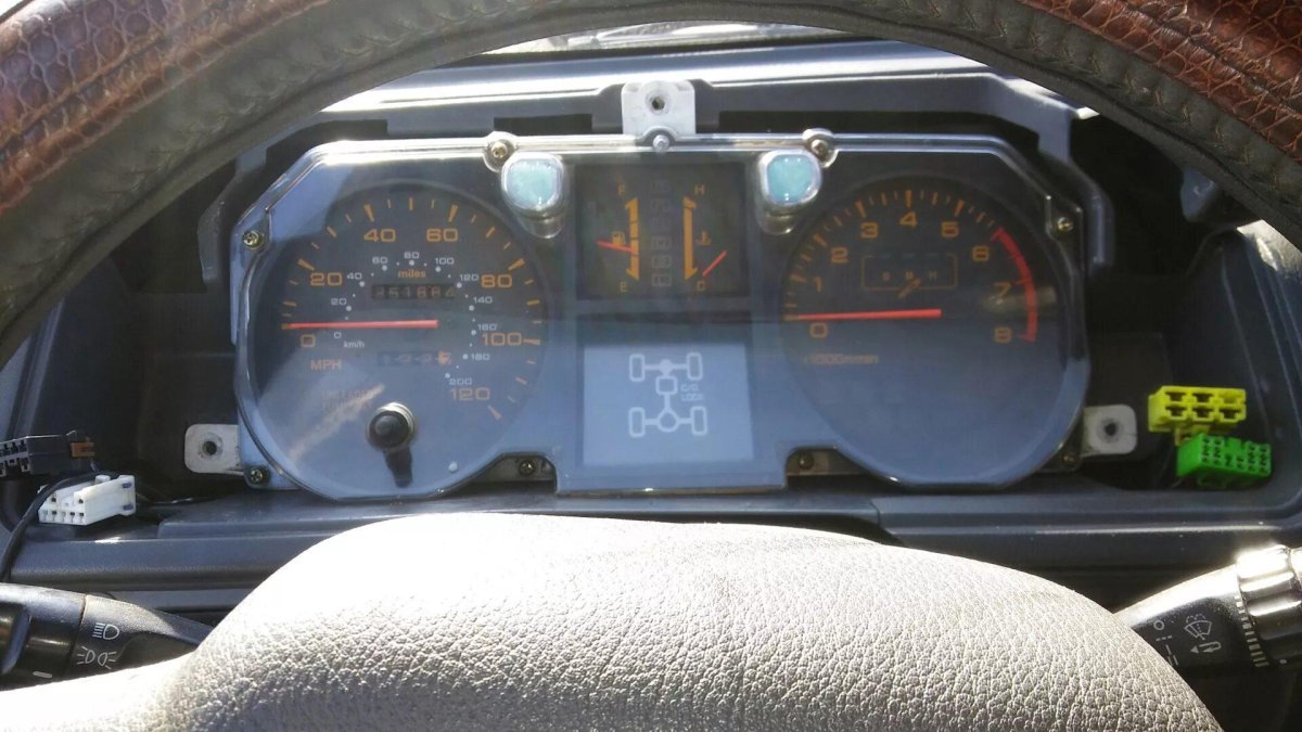 Панель приборов Паджеро 2 дизель