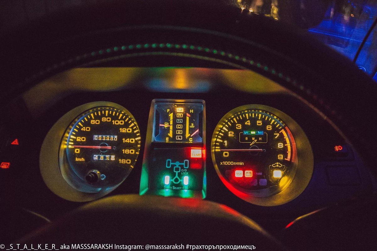 Лампочки приборной панели Паджеро 3