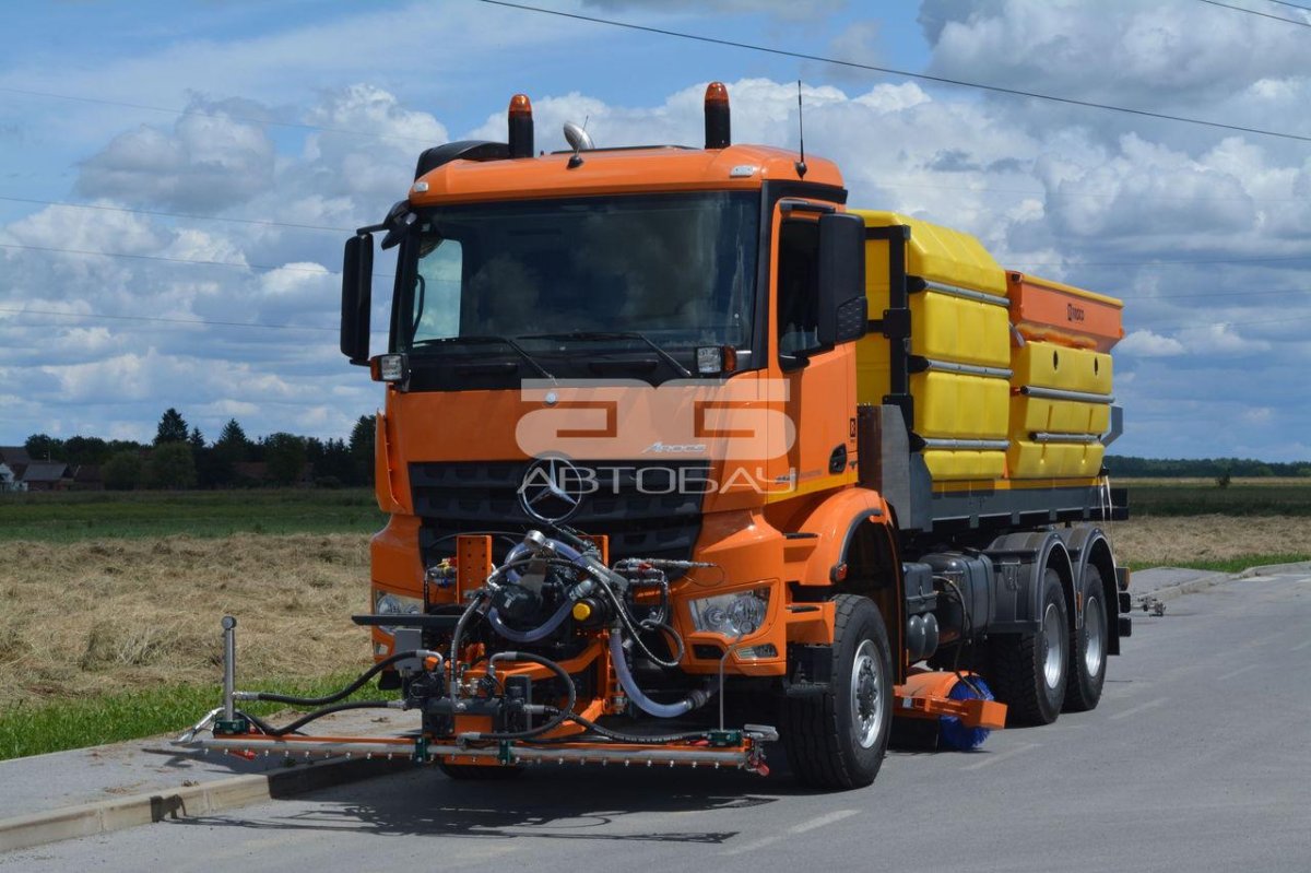 КДМ Rasco 7017 b3 на Mercedes-Benz Actros 3340