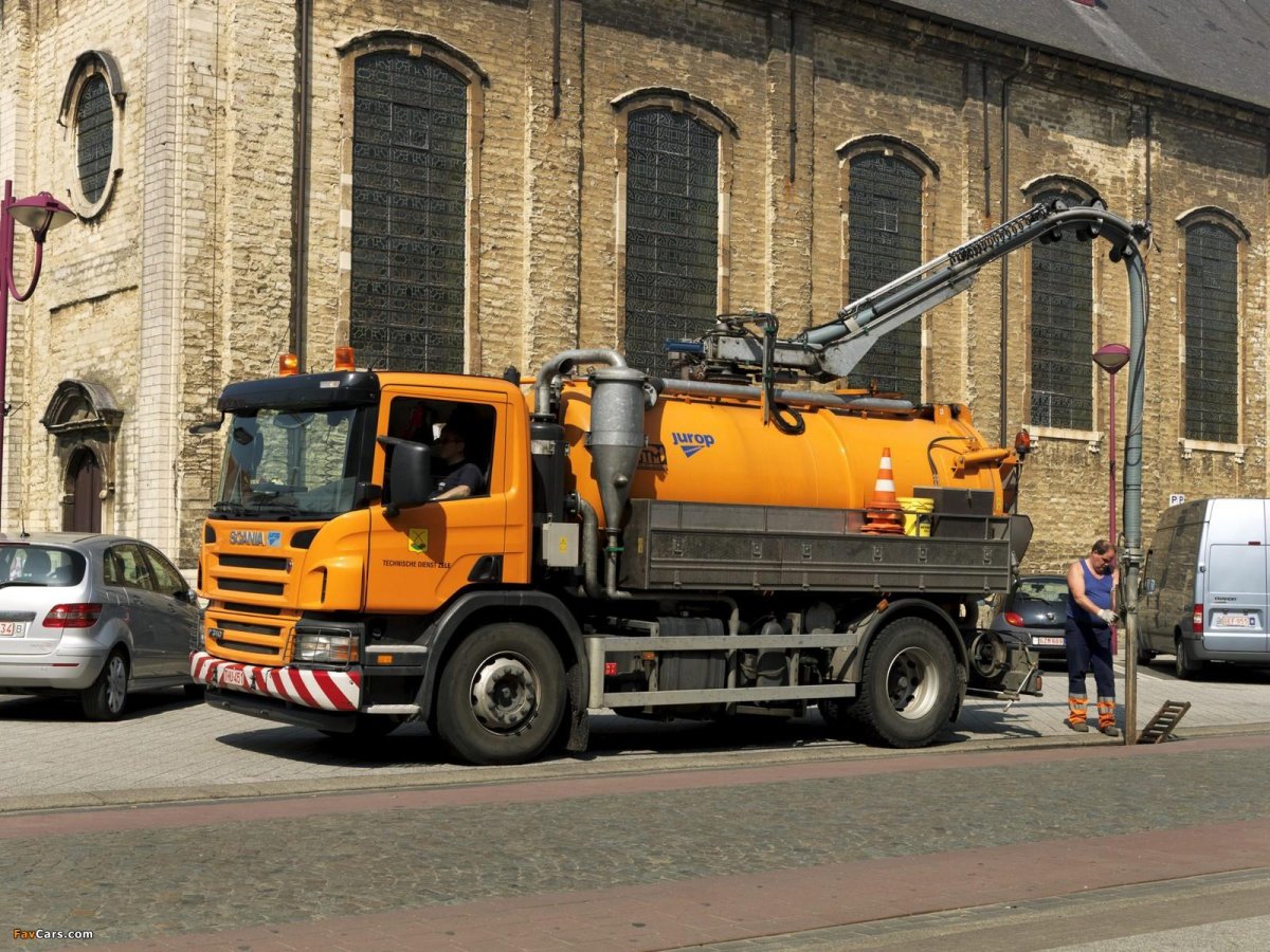 Скания p420 каналопромывочная машина