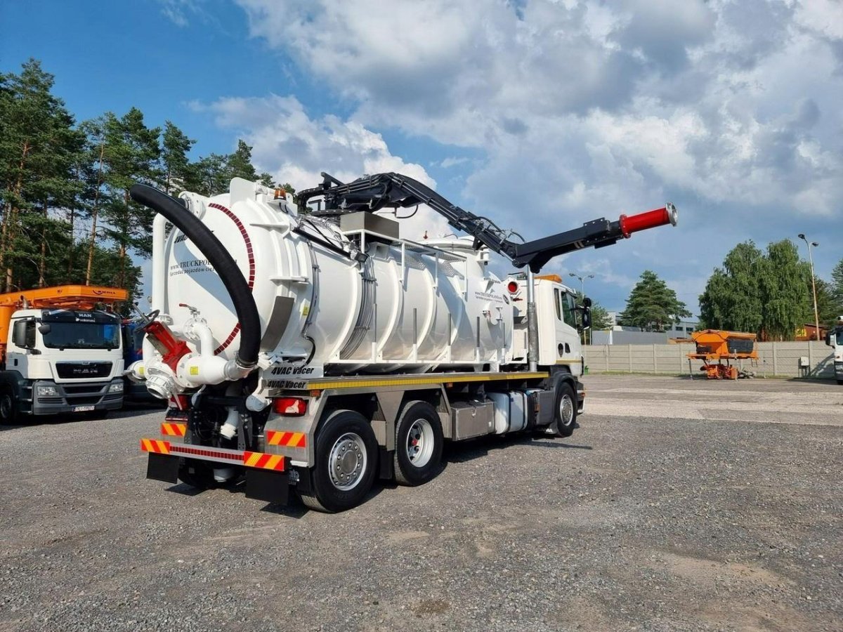 Каналопромывочная машина Скания