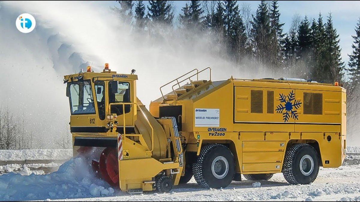 Снегоуборочная машина Overaasen rs400