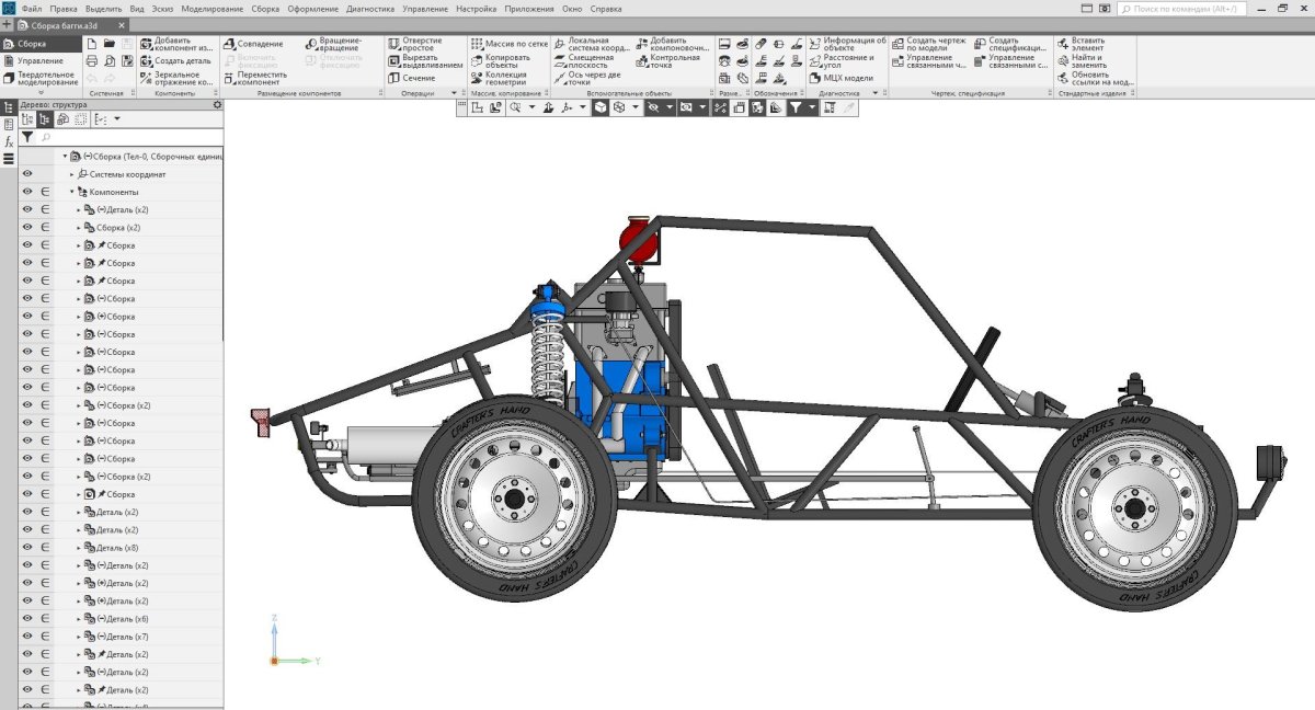Багги Барракуда х2