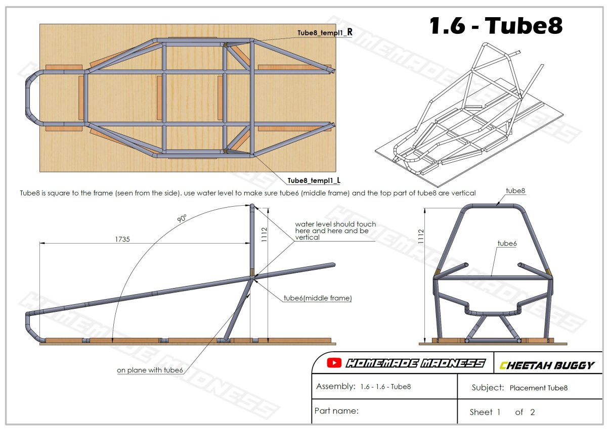 Багги Барракуда чертежи
