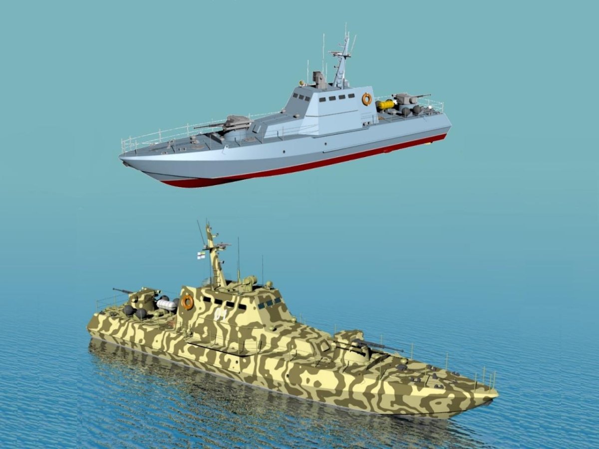 Катера проекта 58155 «Гюрза-м»