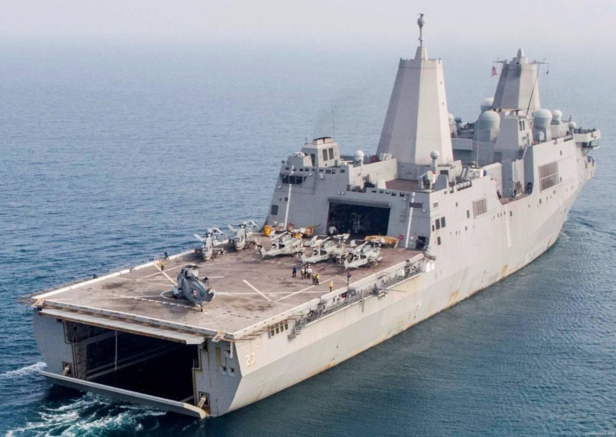 Десантный корабль док Сан Антонио