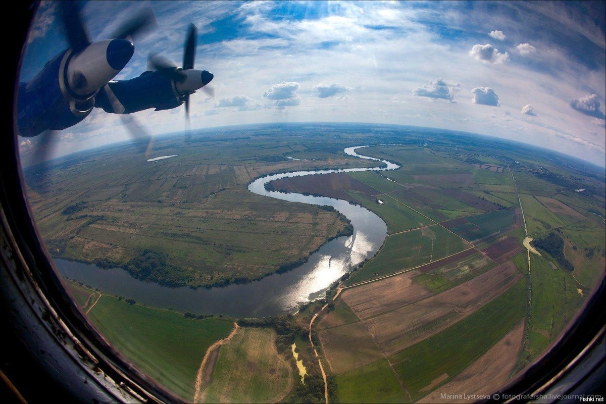 Вид из иллюминатора
