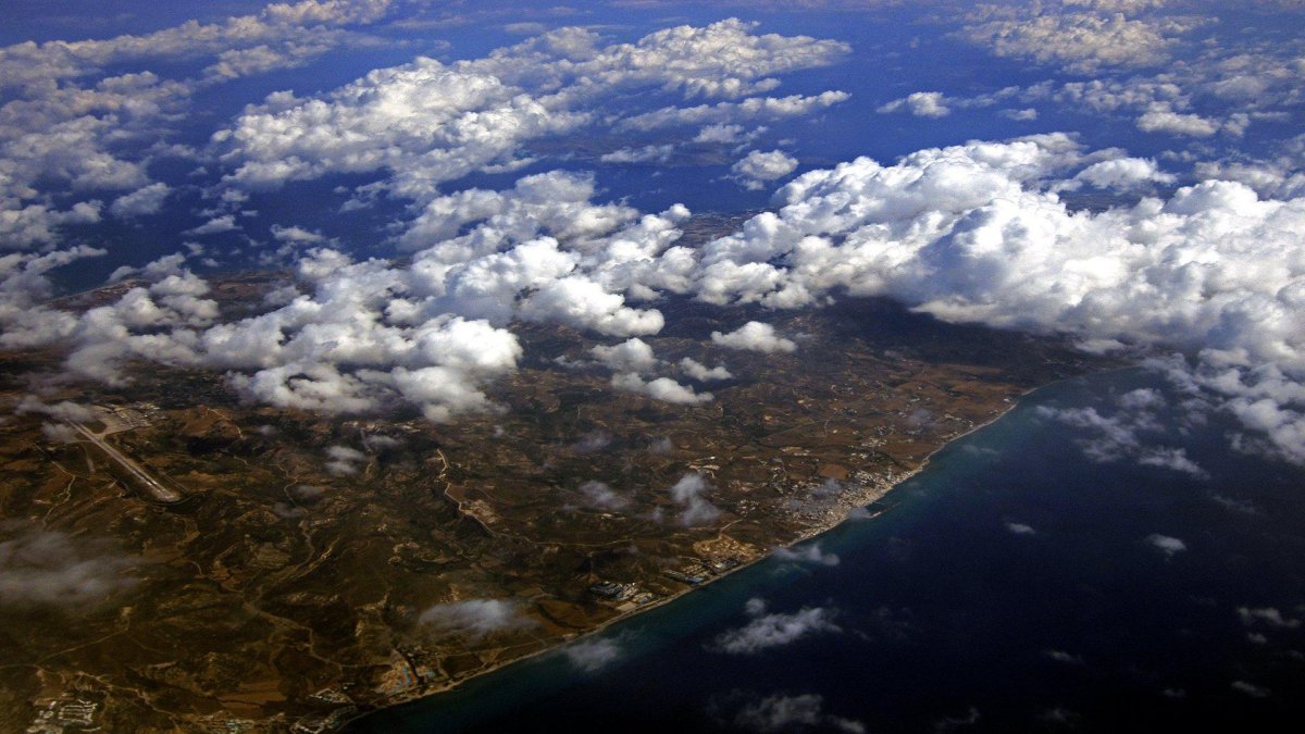 Земля с высоты птичьего полета