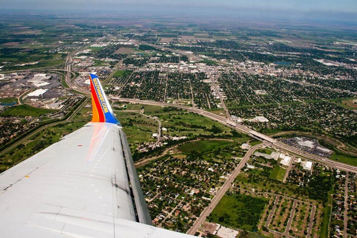 Вид с самолета