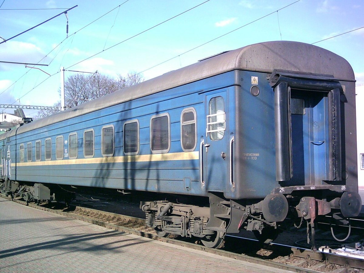 Укрзализныця пассажирский вагон