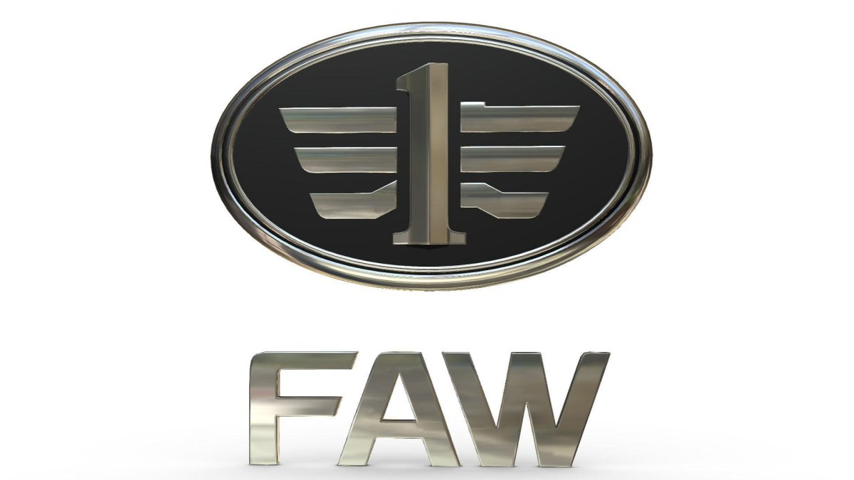 FAW logo машина