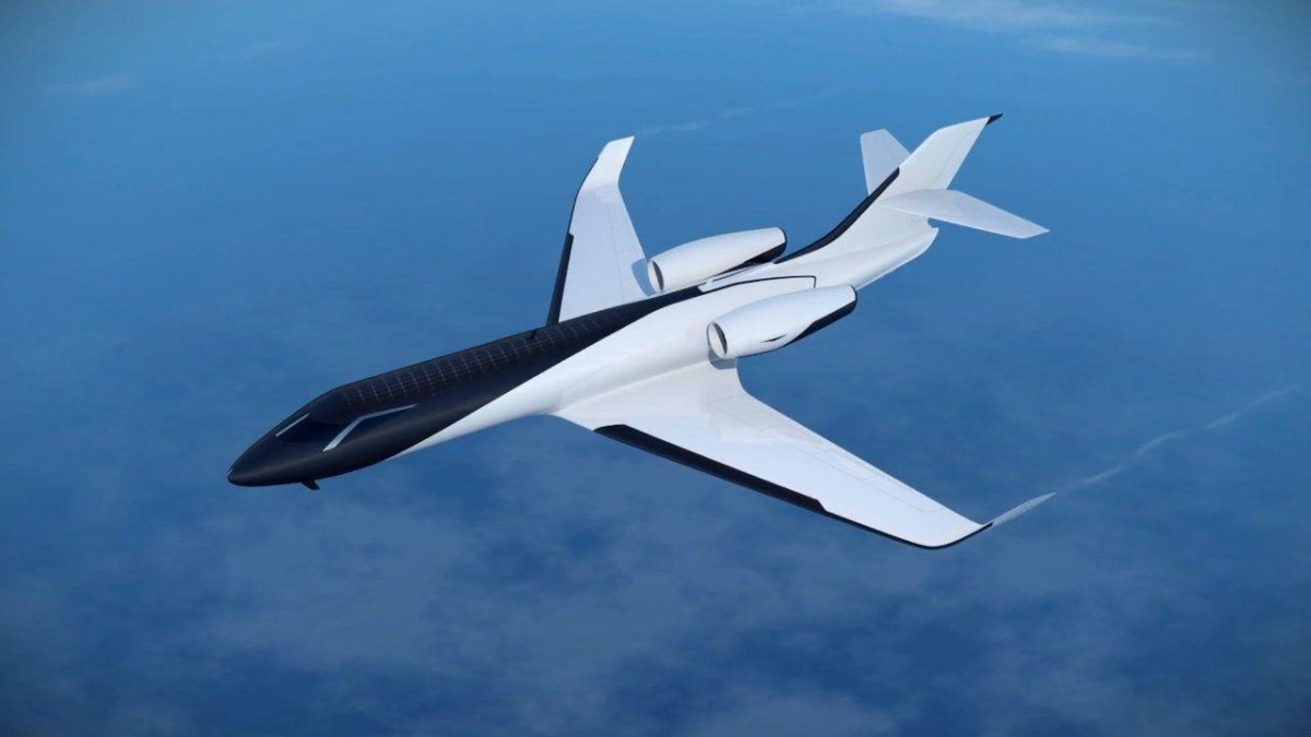 Самолет Ixion windowless Jet