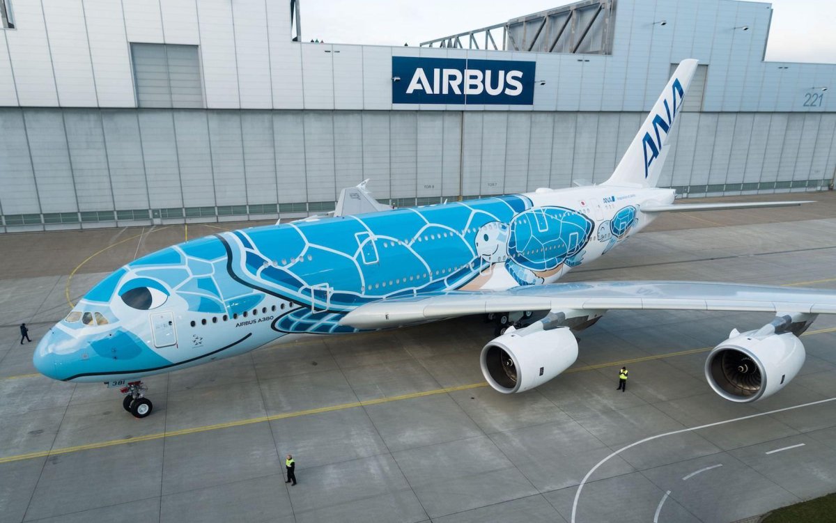 Airbus a380 all Nippon Airways