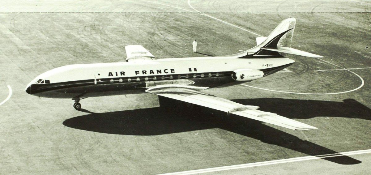 Самолет Каравелла Франция