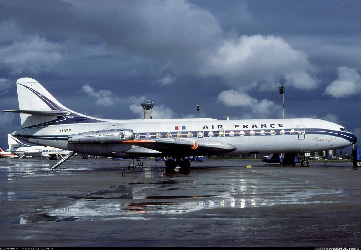 Самолет Каравелла Франция