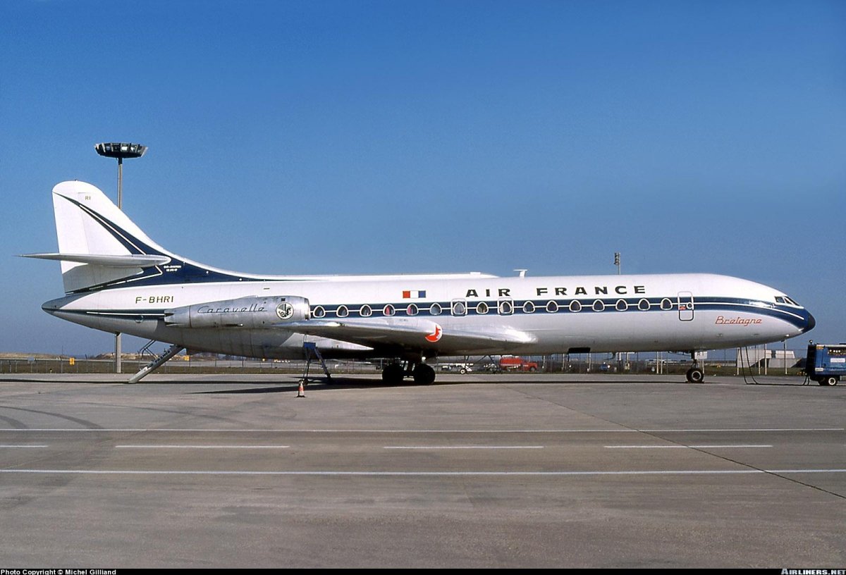 Пассажирский салон se-210 Caravelle