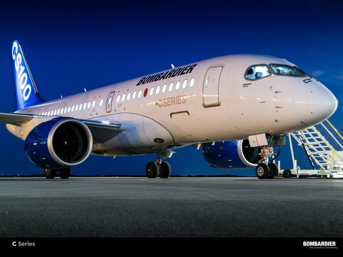 Bombardier самолет