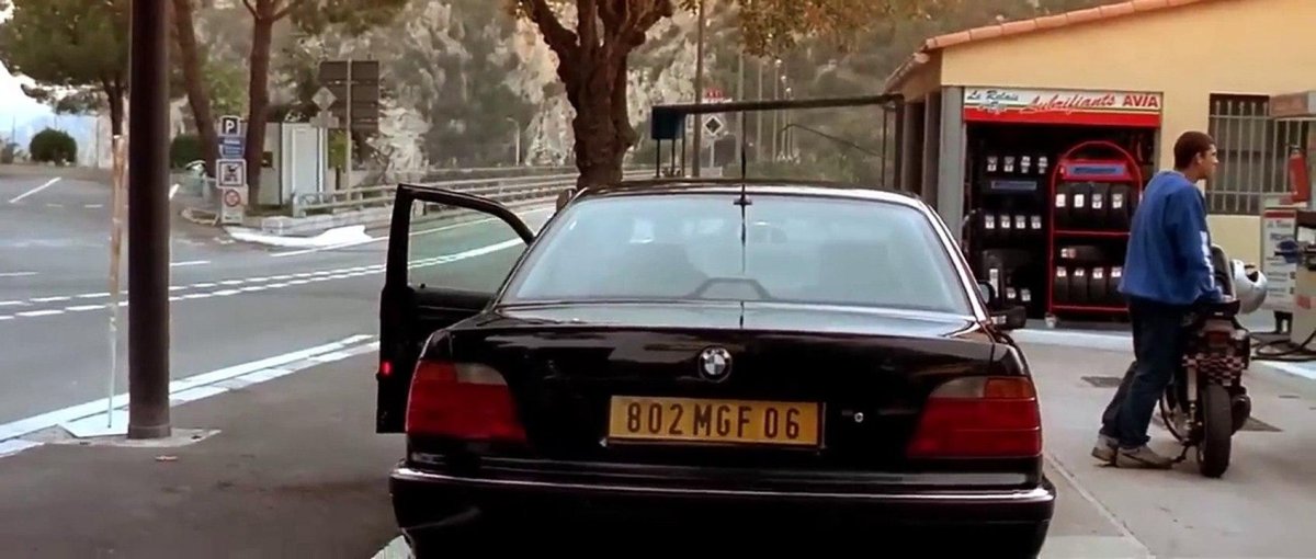 BMW 7 фильм перевозчик 1