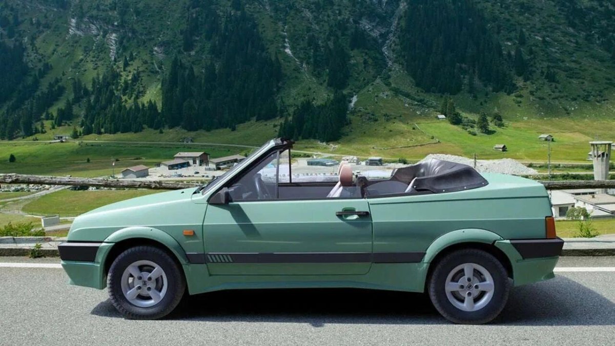 Лада 2108 кабриолет Наташа