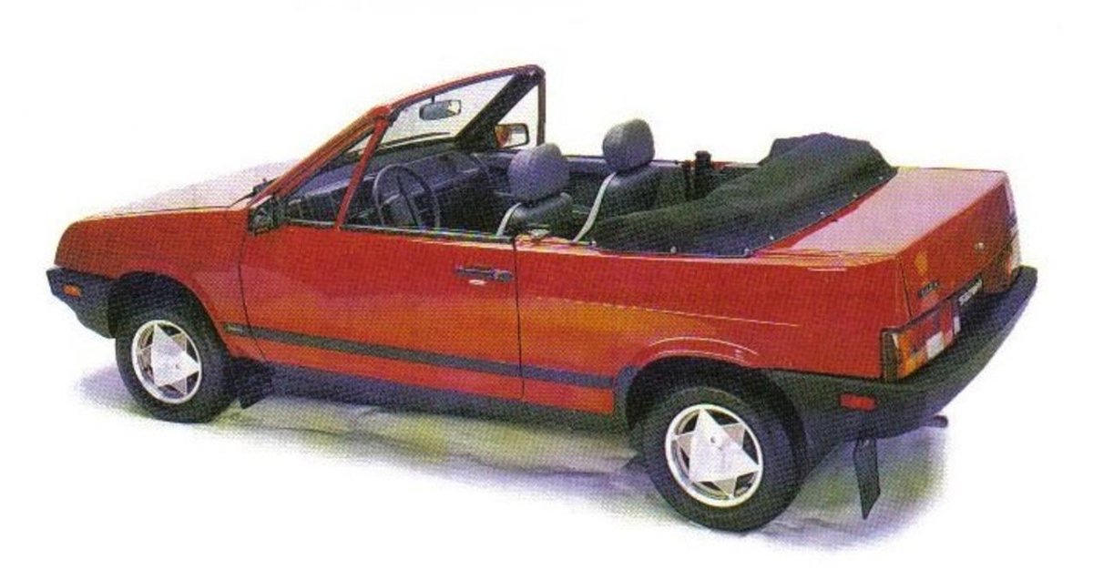 Экспортная ВАЗ 2108 кабриолет