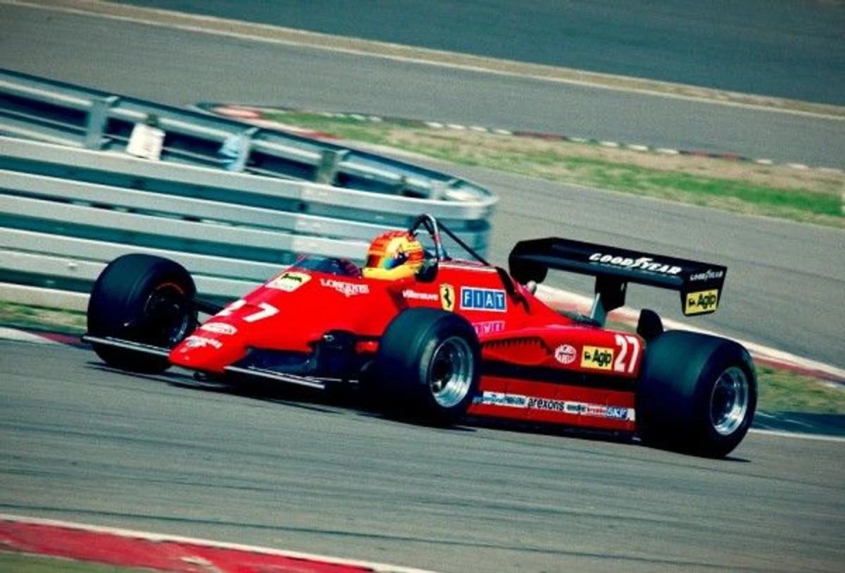 Ferrari 126c2 Test Villeneuve