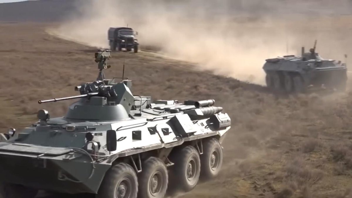 БТР-82 С модулем