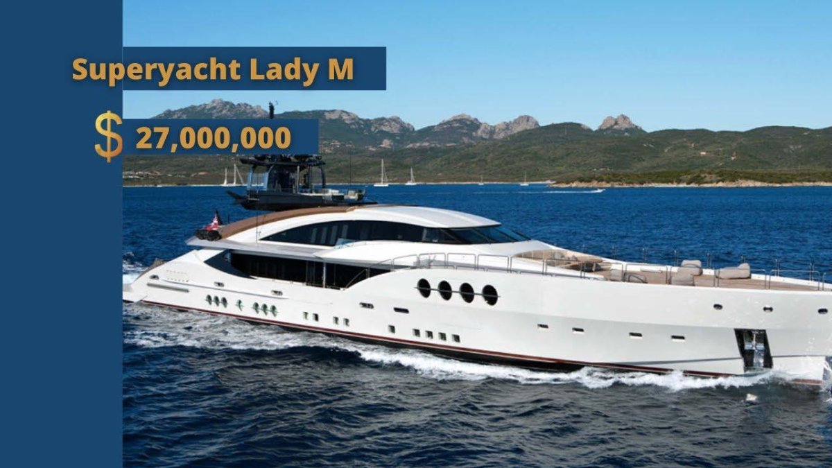 Леди м яхта Мордашова