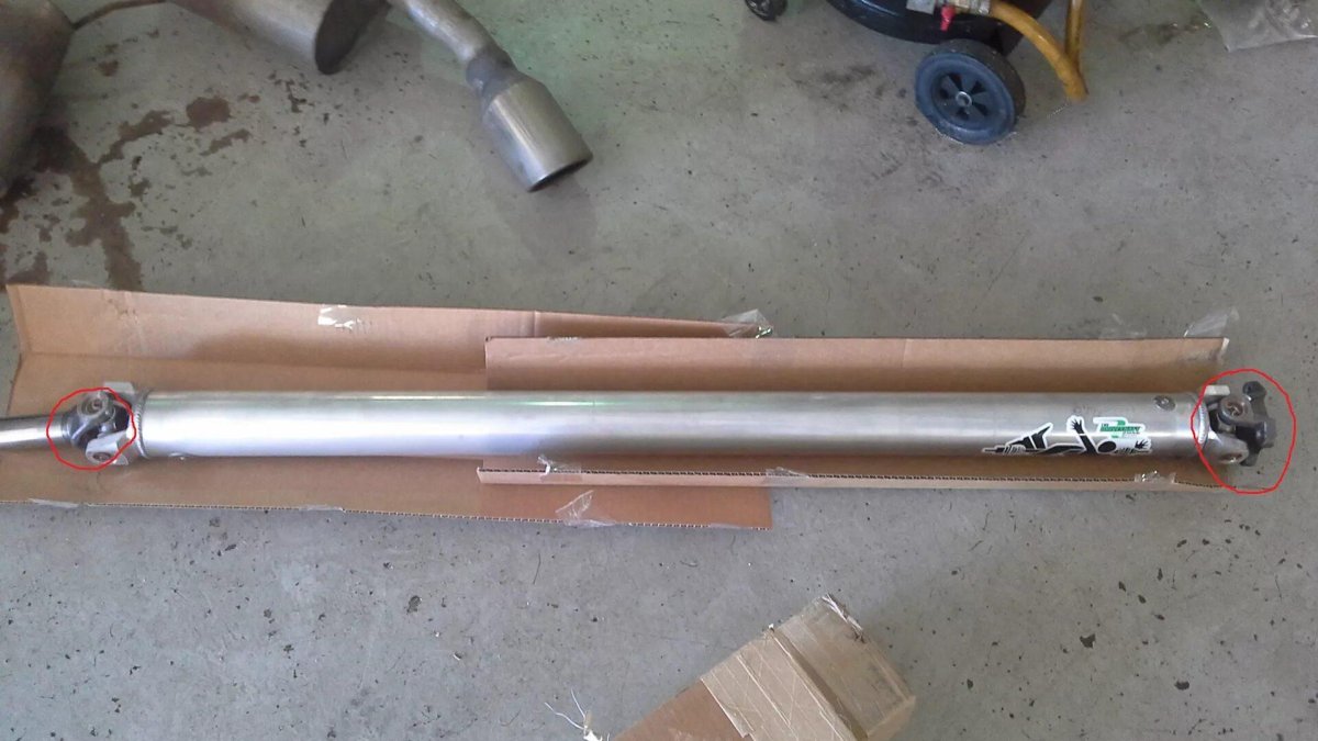 Алюминиевый карданный вал