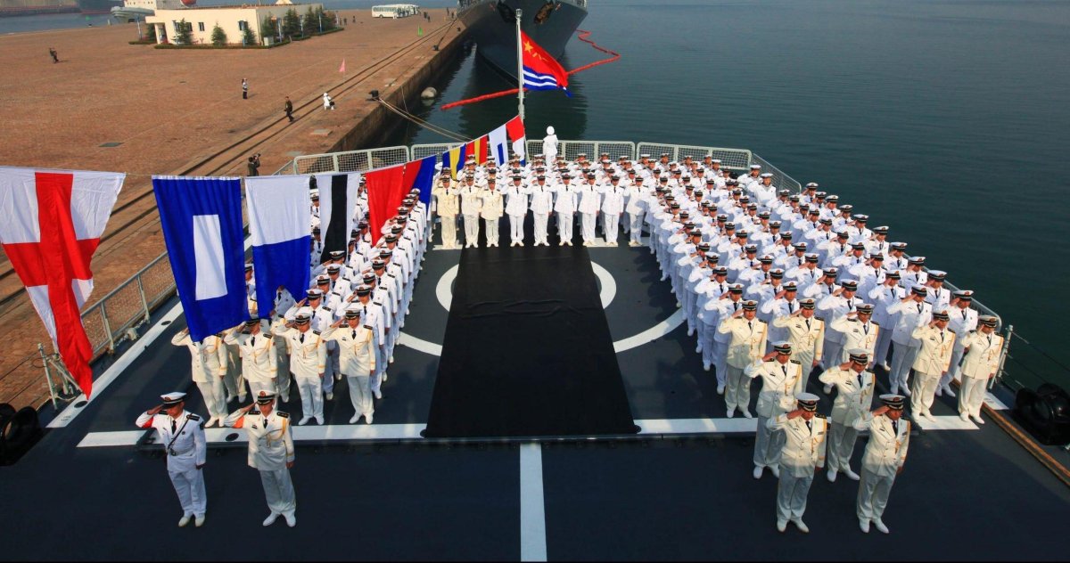 Флаг ВМС Китая