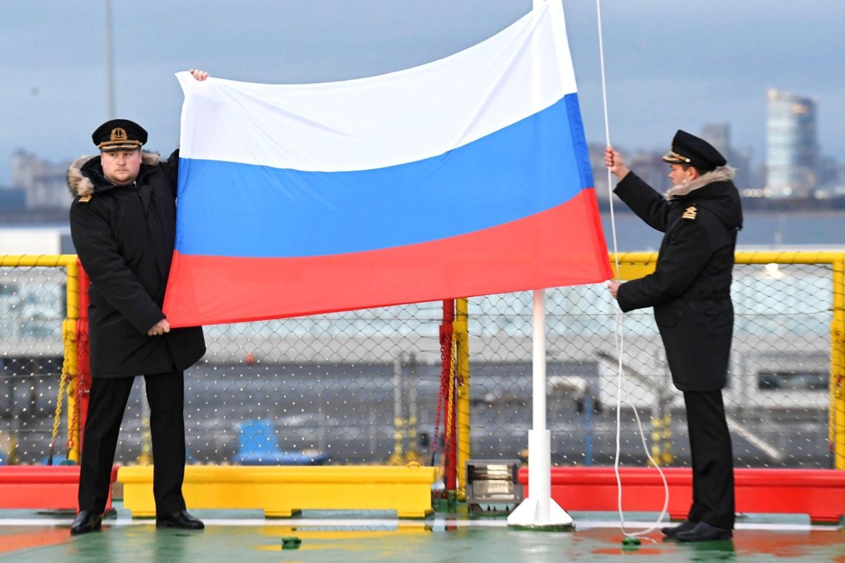 Путин на ледоколе Виктор Черномырдин