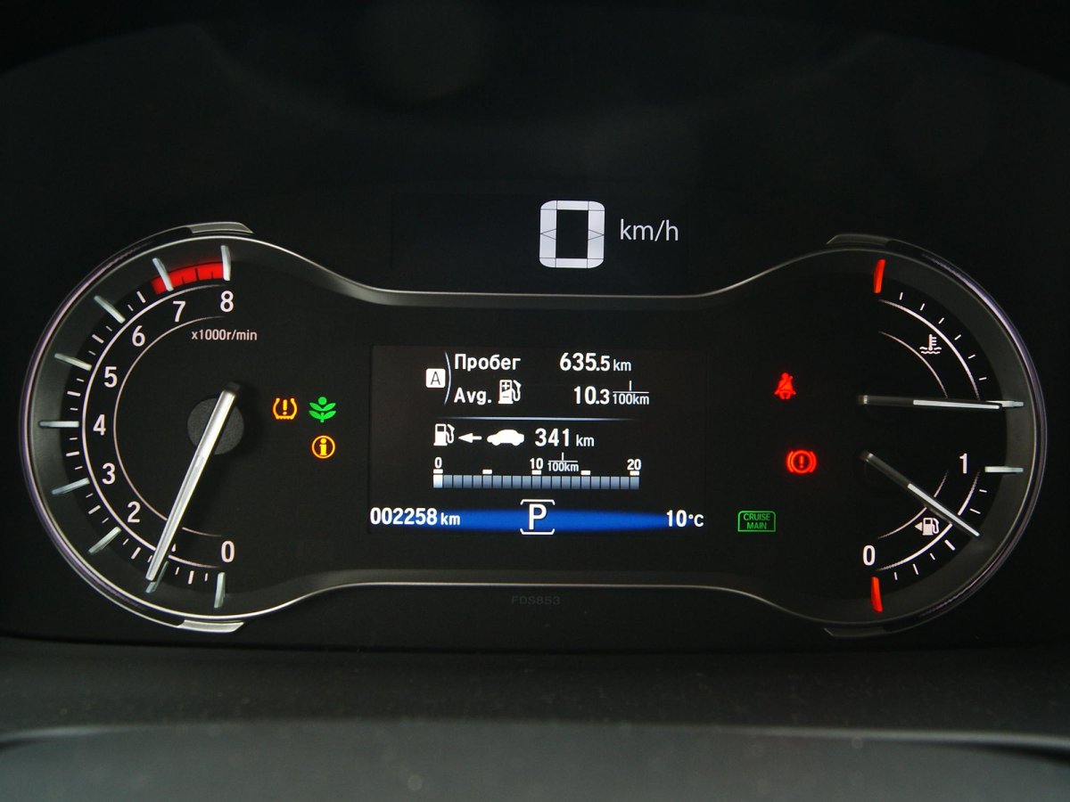 Хонда пилот 2008 панель приборов