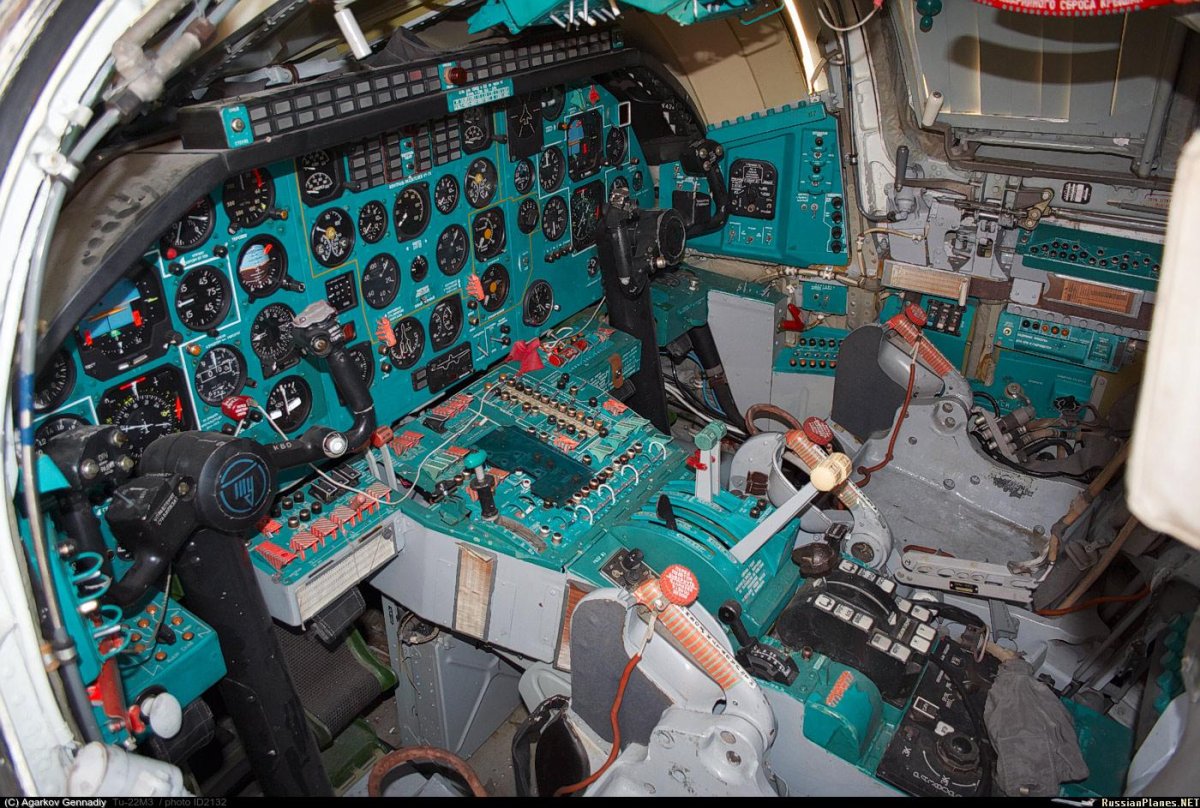 Ту-22м3 кабина стрелка