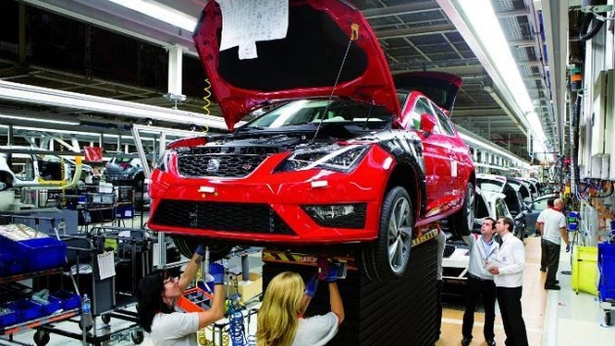 Завод Сеат в Испании