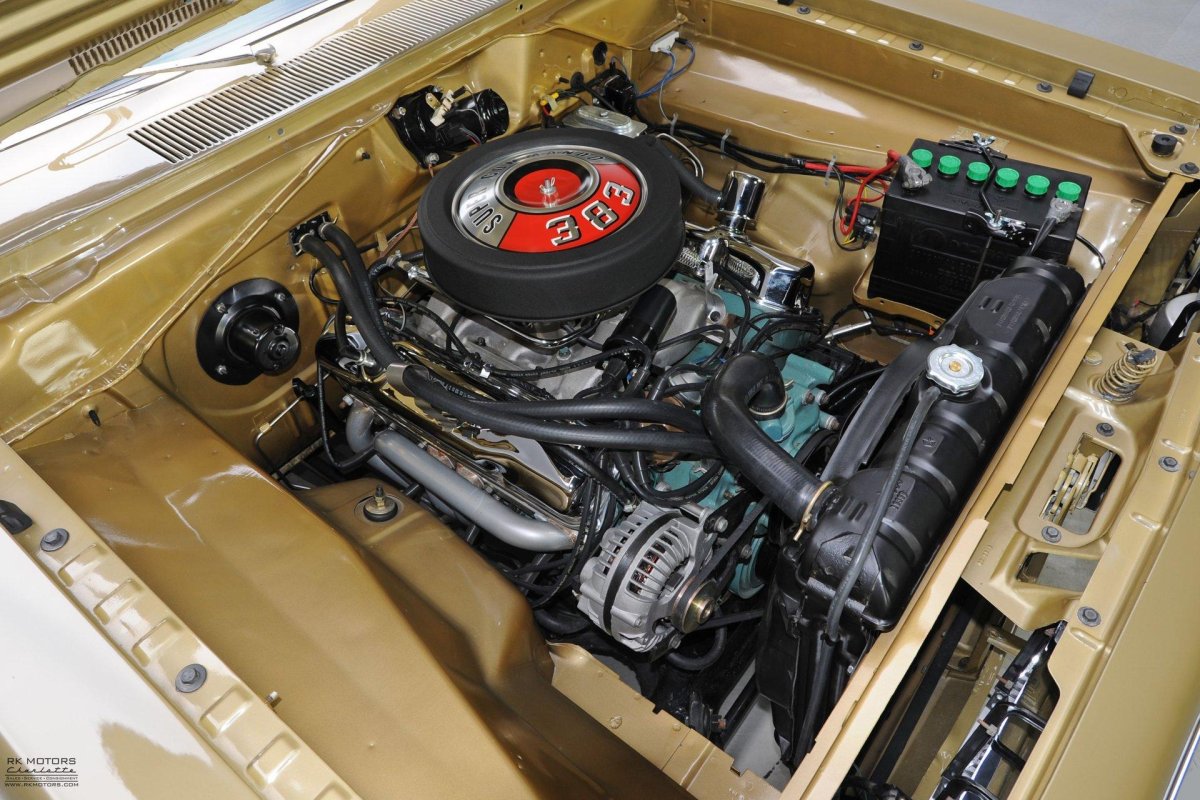 Plymouth Barracuda двигатель