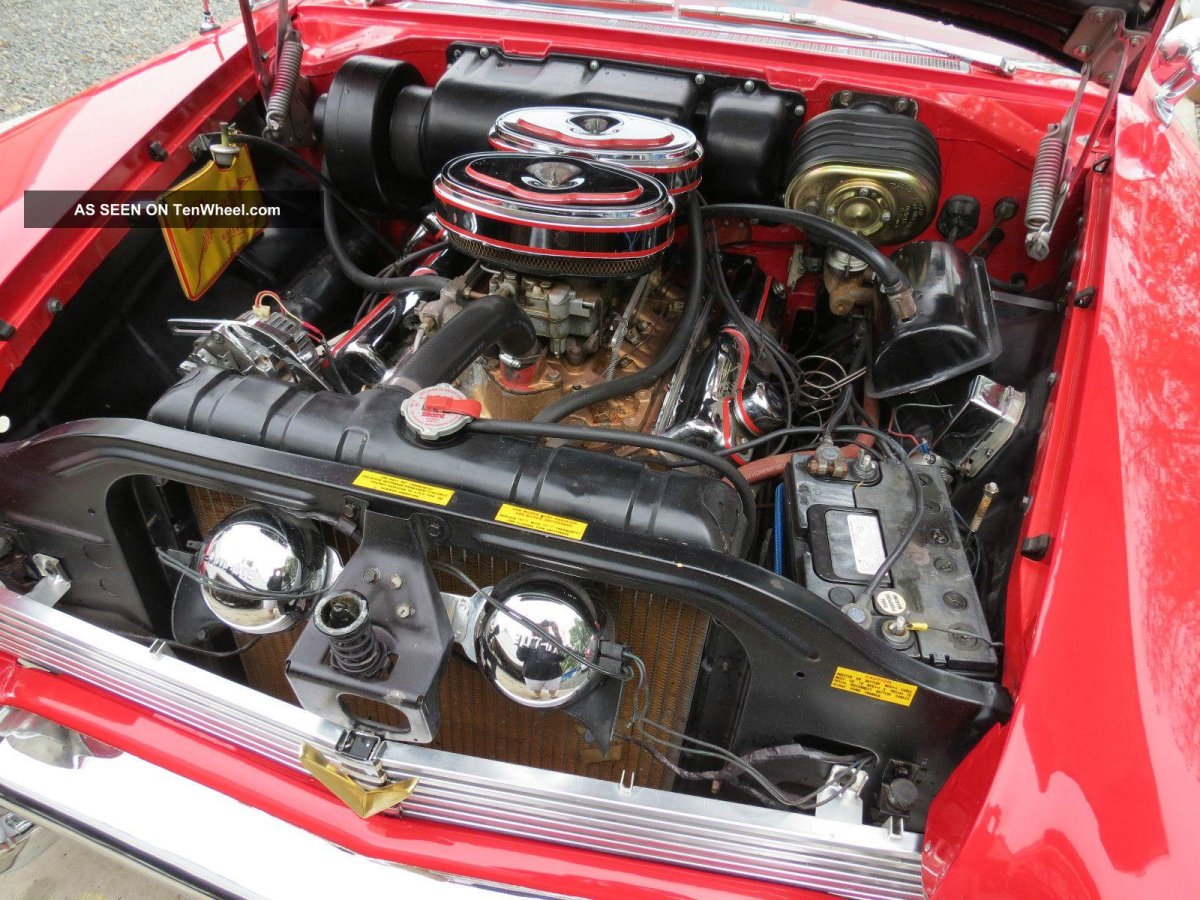 Plymouth Fury мотор